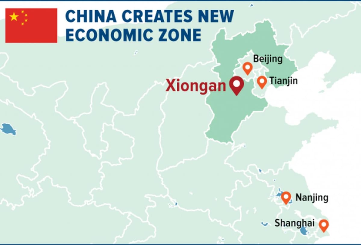 kat jeyografik nan Shenzhen espesyal zòn ekonomik