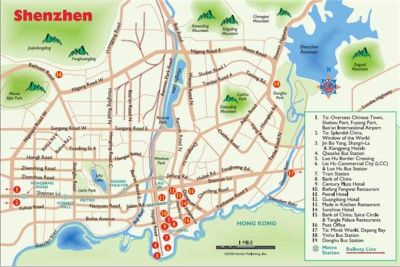 kat jeyografik nan Shenzhen fè makèt
