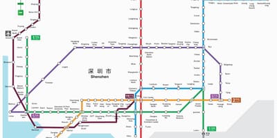 Shenzhen metro kat jeyografik 2016