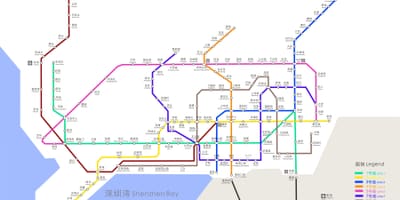 Shenzhen tren kat jeyografik 2016